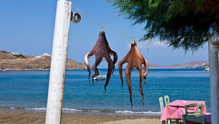 Kythnos - quer über die Insel