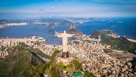 Blick auf Rio de Janeiro