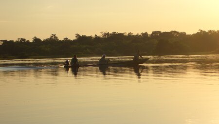 Boot auf dem Amazonas