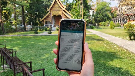 App für Selbstgeführte Tour Thailand