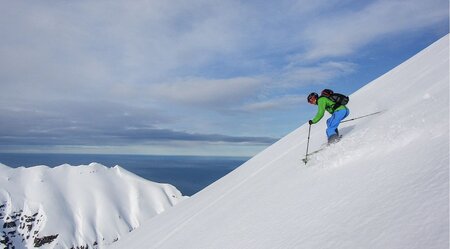 Skitouren auf Island - Berge und Fjorde des Nordens