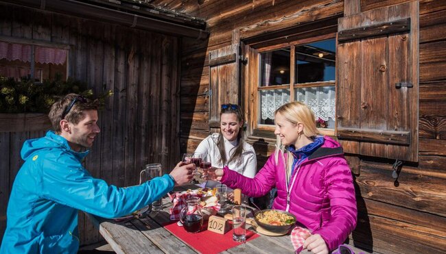 Winterwandern in den Dolomiten