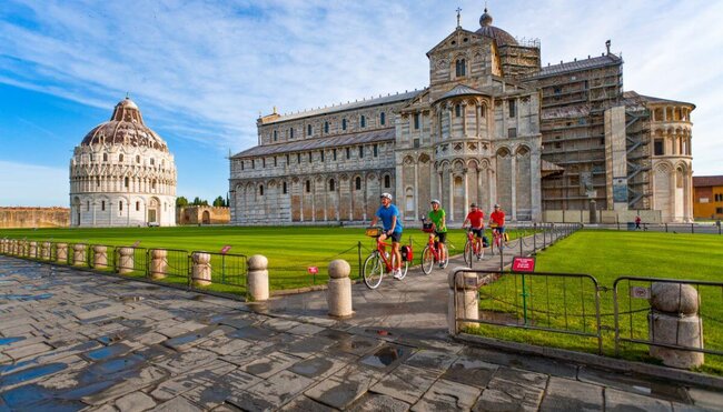 Pisa - Florenz: Gemütliches Radeln in der Toskana