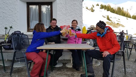Winterliche Alpenüberquerung von Mittenwald nach Sterzing