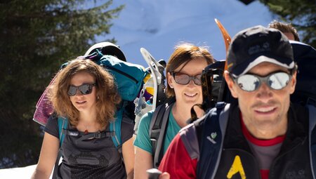 Winterliche Alpenüberquerung von Mittenwald nach Sterzing