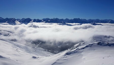 Silvester hoch über dem Inntal auf der Weidener Hütte