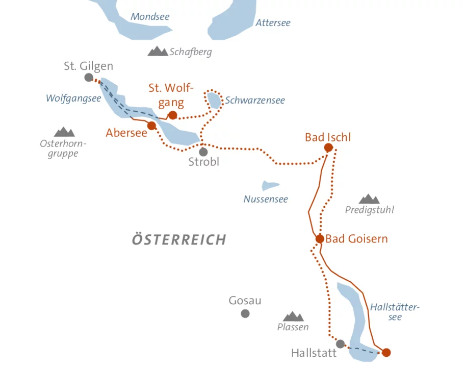 Genusswandern Im Salzkammergut 8 Tage Individuelle Trekkingreise