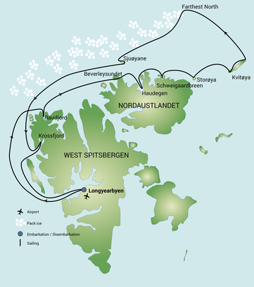 Reiseroute | © Oceanwide Expeditions