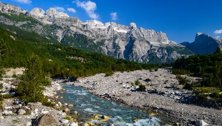 wandern Albanien 