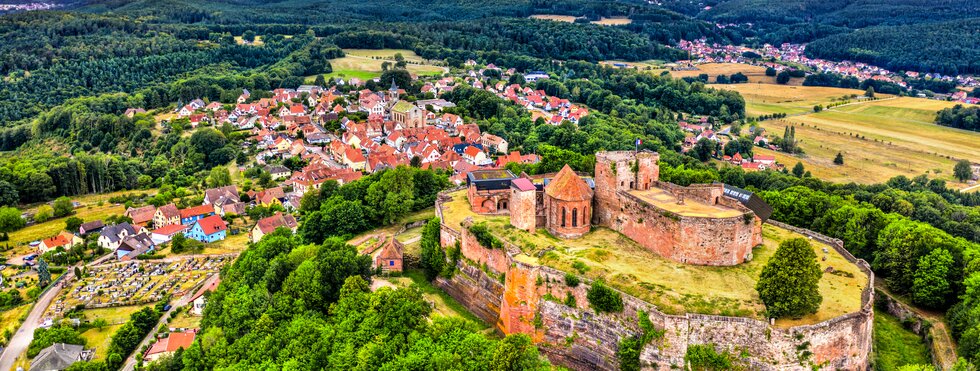 Sternfahrt im Nordelsass: 4 Tage Fahrrad, Spa und Entspannung
