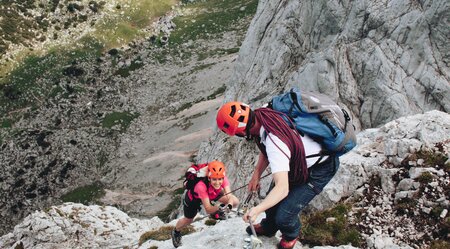 Alpine Ausbildung Klettersteig