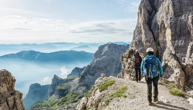 Klettersteige in der Brenta - klassische Rundtour über berühmte Steige