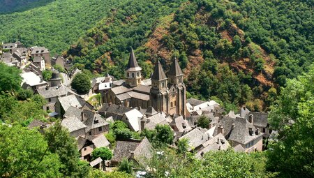 Der Weg des Heiligen Jakobus, Von Conques über die voie de la Célé nach Cahors