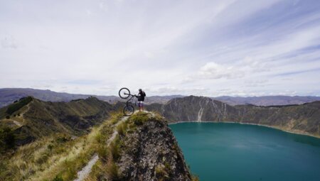 Radfahren in den ecuadorianischen Vulkanen