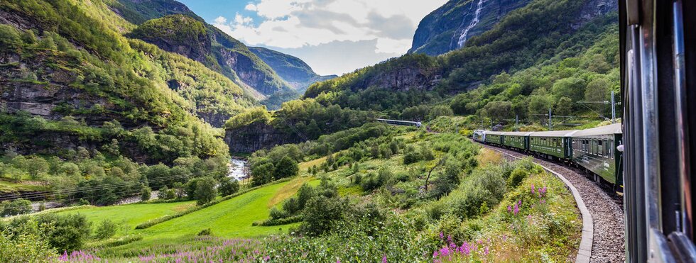 Norwegen per Zug: Der Sognefjord