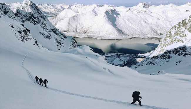 Norwegen - Skitouren auf den Lofoten