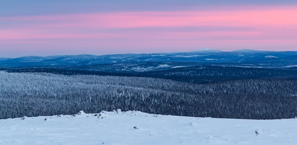 Silvester in Finnisch-Lappland