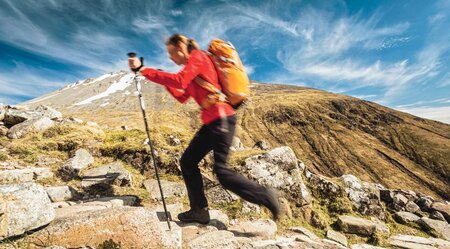 Schwindelfrei und trittsicher ins Gebirge