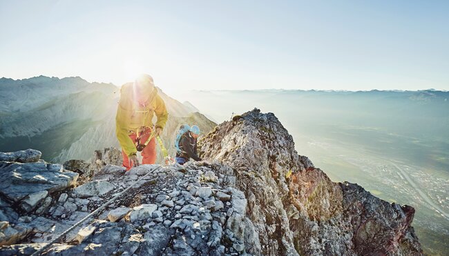 Klettersteige in Tirol - Stubai, Wipptal und Gschnitztal