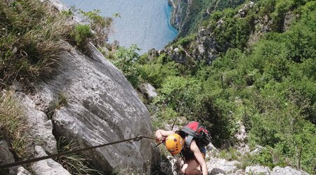 Klettersteige am Gardasee