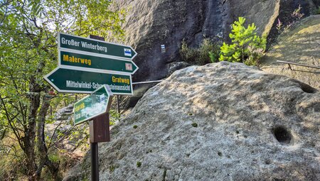 Malerweg - Durch das Elbsandsteingebirge