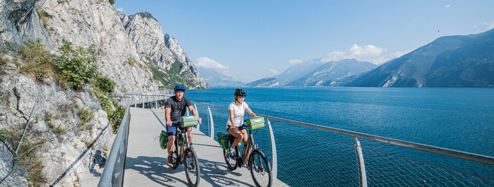Mit dem Mountainbike um den Gardasee