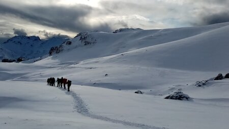 Picos de Europa im Winter - Schneeschuhwandern und Winterwanderungen