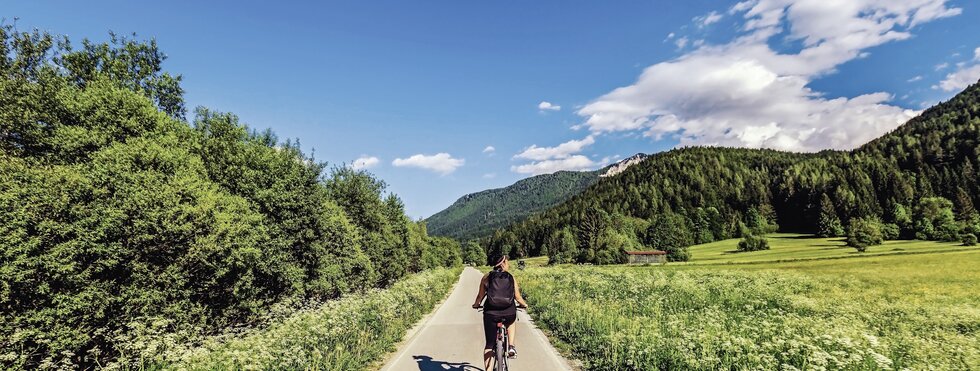 Radreise von den Dolomiten nach Triest