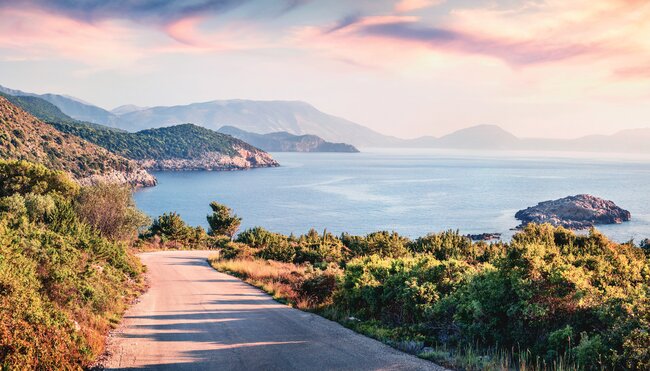 Griechenland - Kefalonia per Bike