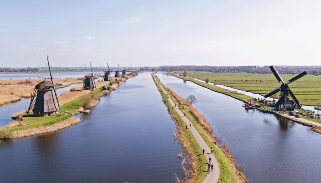 Holland individuell - mit dem E-Bike von Brügge nach Amsterdam