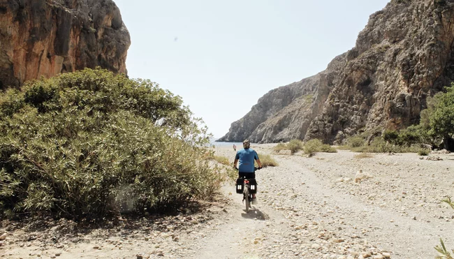 Kreta per E-Bike mit Adam
