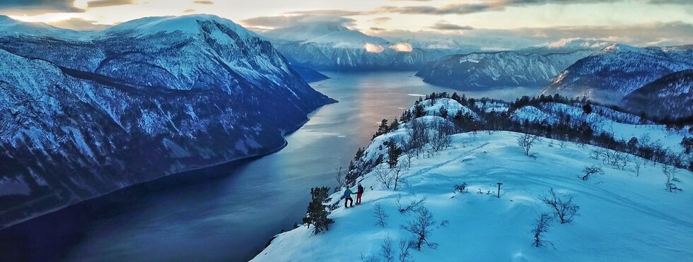 Premium Schneeschuhwandern im Herzen Norwegens