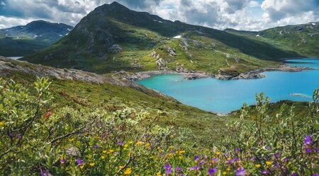 Norwegen - den Jotunheimen Nationalpark gemütlich erwandern
