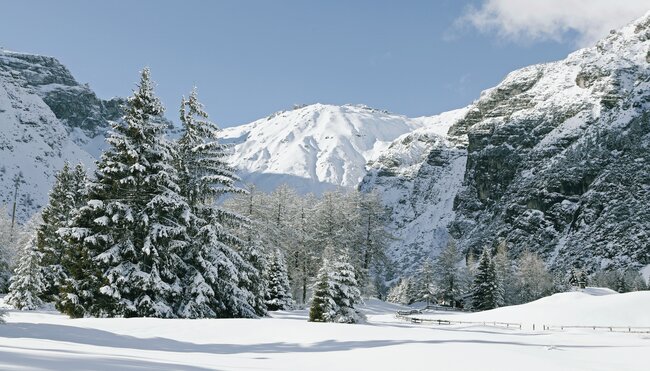 Schneeschuhwandern im Obernbergtal