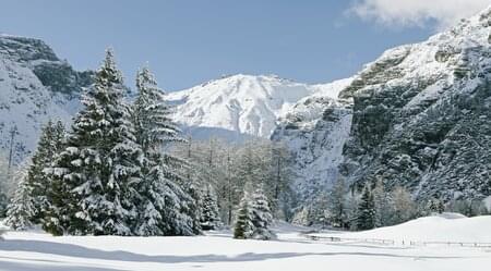 Schneeschuhwandern im Obernbergtal