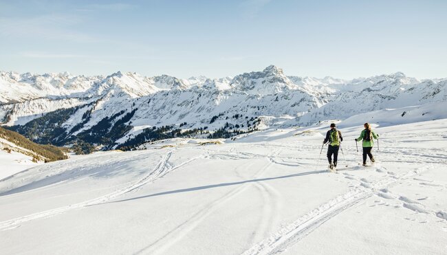 Schneeschuhwandern im alpinen Gelände - Einsteigerkurs im Allgäu