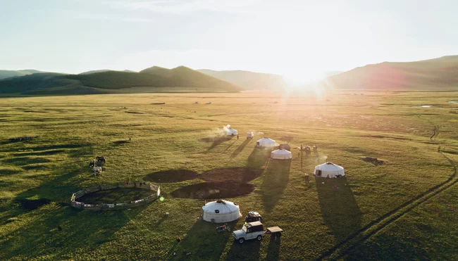 Mongolei: von der Taiga in die Wüste