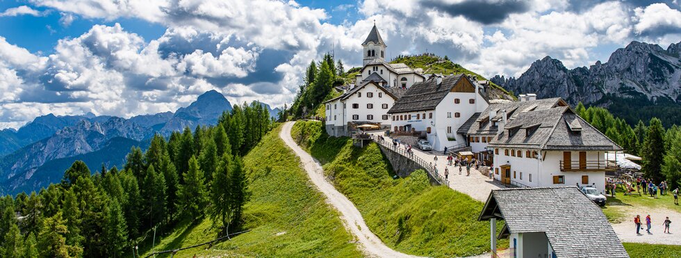 Monte Lussari nahe Tarvisio Friaul-Julisch Venetien