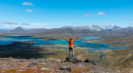 14 Tage Trekking in die Wildnis Lapplands mit Zelt