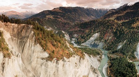 Rhein Radweg - Der wilde Alpenrhein