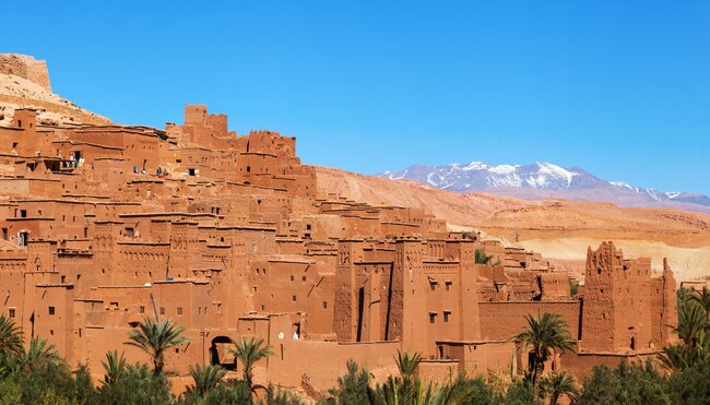 Silvester in der Wüste Marokkos