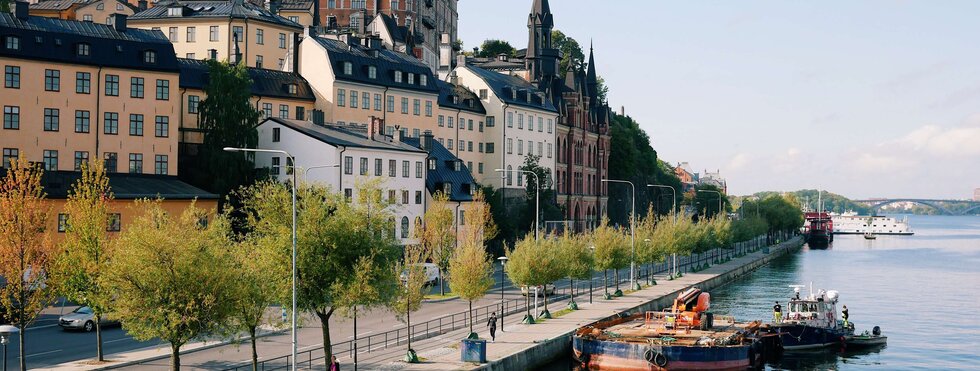 Södermalmarstrand Stockholm Schweden