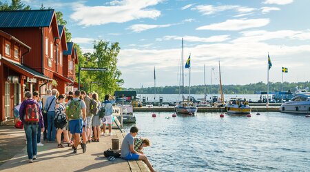 Insel-Hüpfen mit dem Rad rund um Stockholm