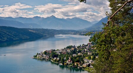 Kärnten Seen Schleife Genusstour - auf Radwegen bekannte Seen entdecken