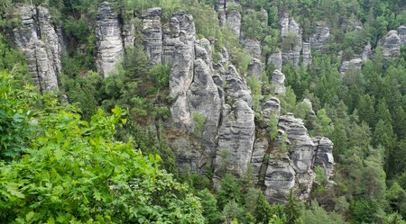 9 Tage Malerweg in der Sächsischen Schweiz Elbsandsteingebirge