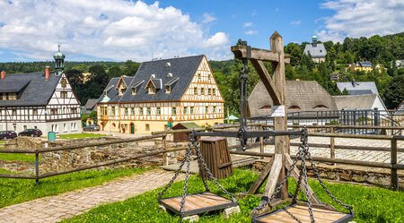 8 Tage Kammweg 3. Abschnitt: Bärenstein nach Altenberg/Geising