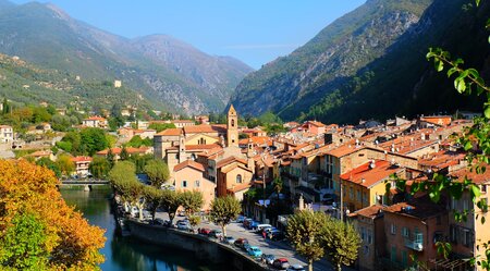 Côte d’Azur - von den Roya Bergdörfern zum Mittelmeer