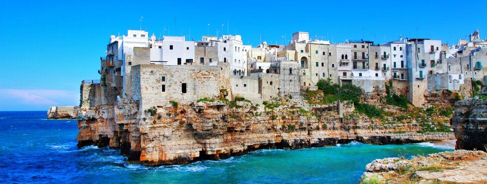 Polignano Apulien