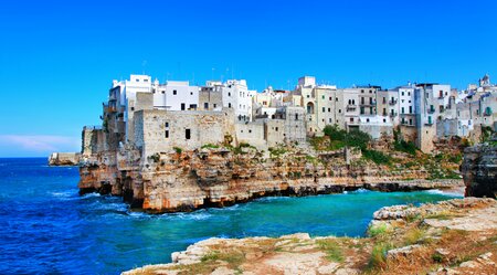 Von der Adria zum Itria Tal: Polignano a Mare & die Trulli von Alberobello