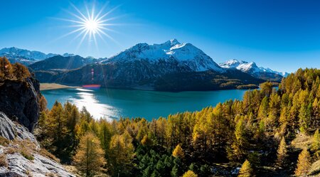 Das Oberengadin gemütlich erwandern: die Bergwelt von St. Moritz